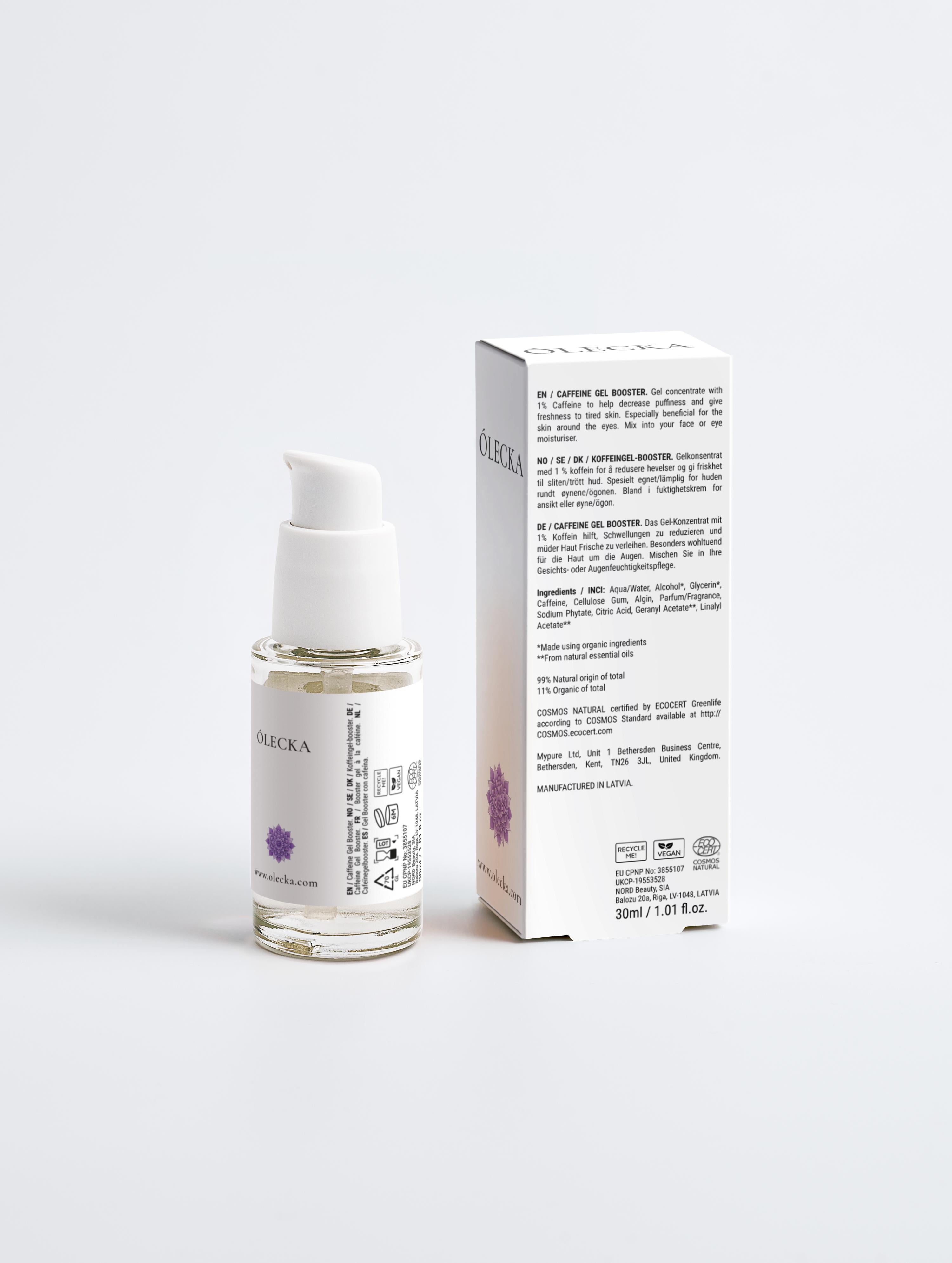 CAFFEINE BOOSTER GEL
