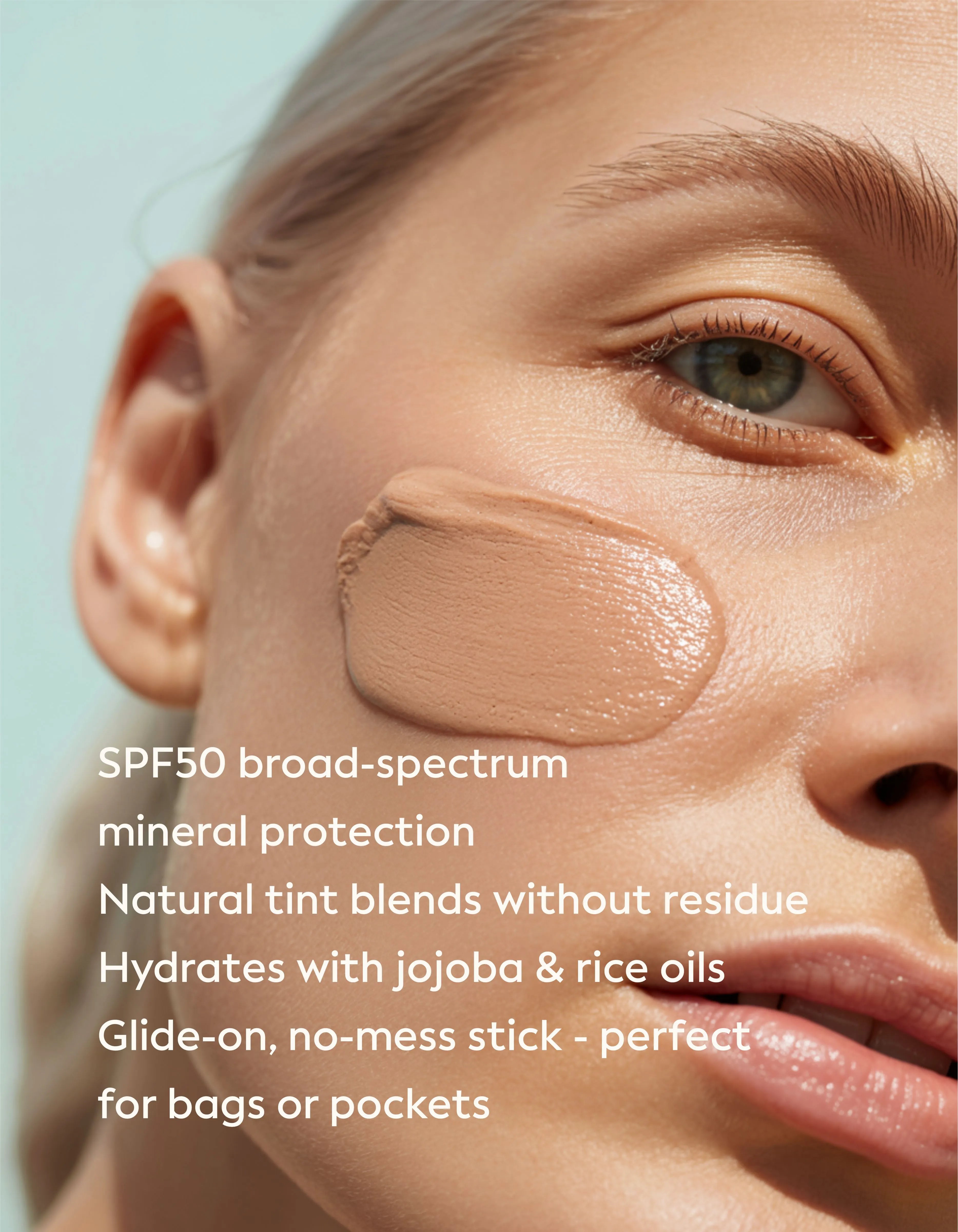 SUN PROTECTION STICK WITH TINT SPF50