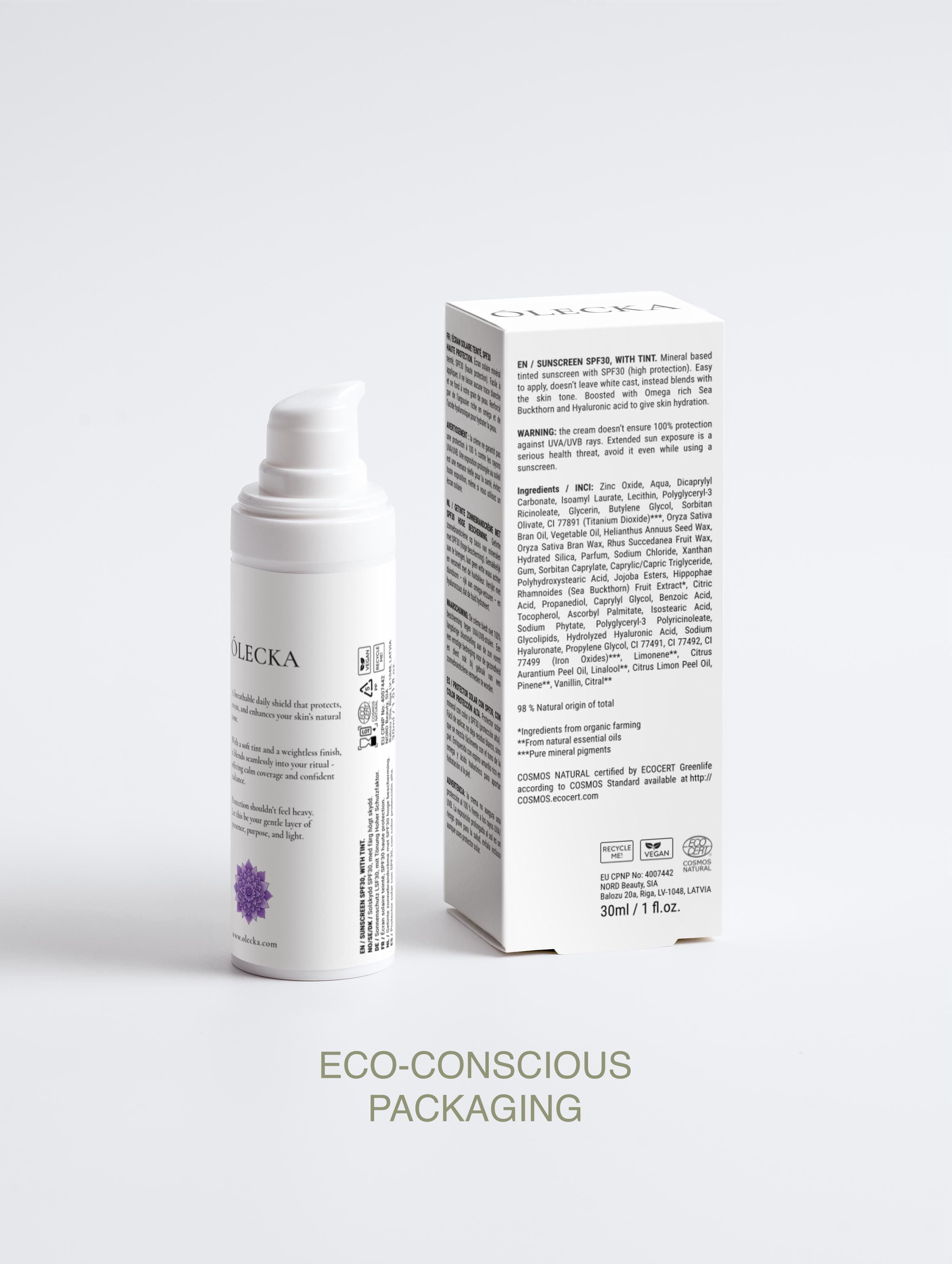 SUNSCREEN WITH TINT SPF30